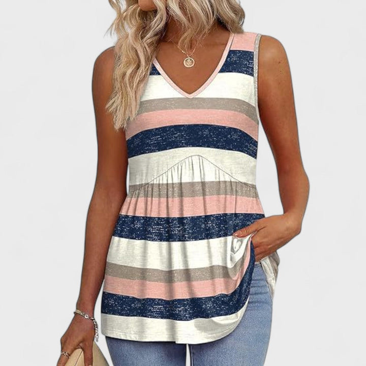 Elenor - Elegancki Casualowy Top na Co Dzień