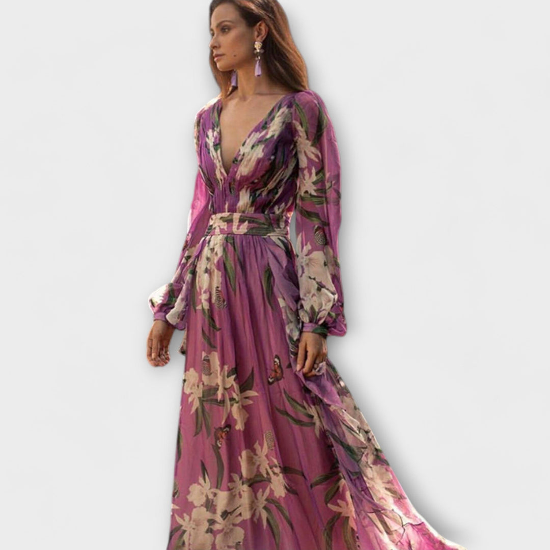 Wysokiej jakości elegancka sukienka maxi