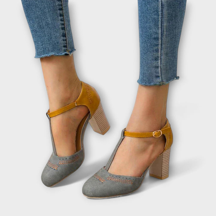 Viktorie Eleganckie Ortopedyczne Obcasy Komfortowe z Pamięcią