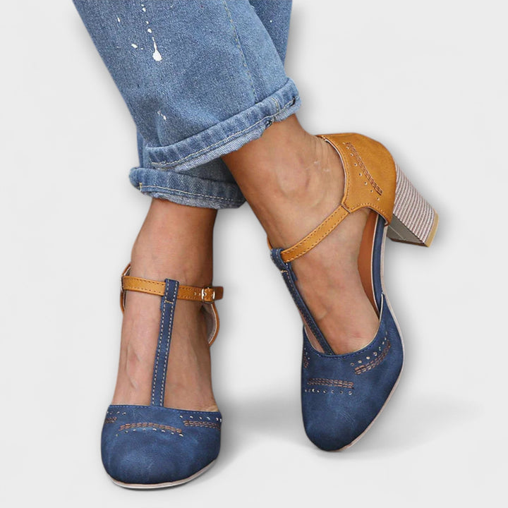 Viktorie Eleganckie Ortopedyczne Obcasy Komfortowe z Pamięcią