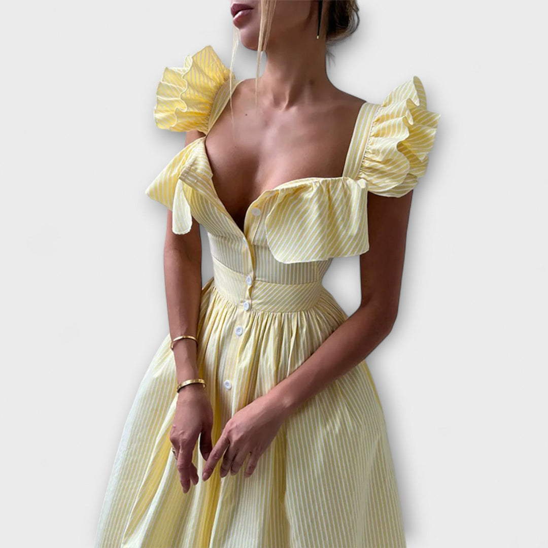 Lia - Sukienka z falbankami