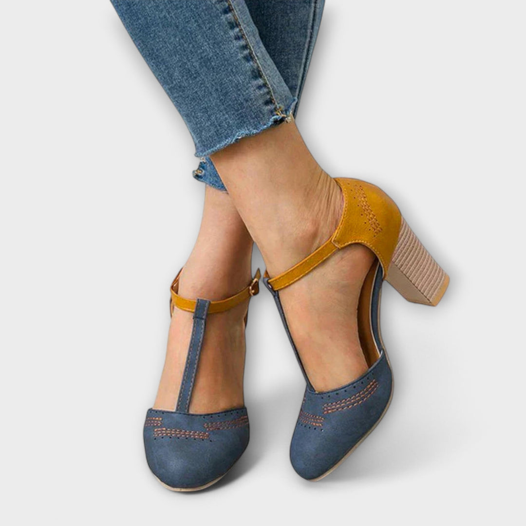 Viktorie Eleganckie Ortopedyczne Obcasy Komfortowe z Pamięcią