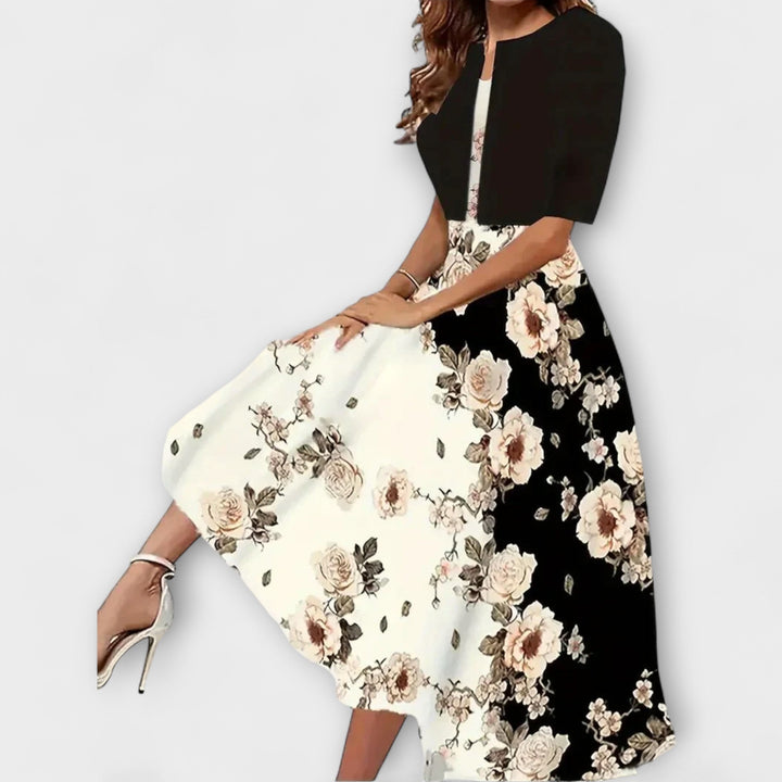 Damskie midi sukienki z blazerem