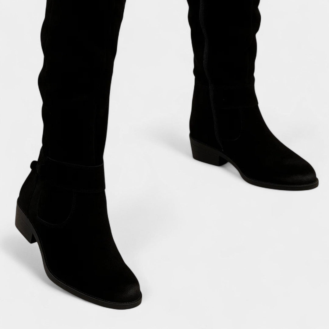 BelleVie – Eleganckie zamszowe kozaki