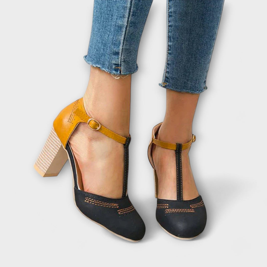 Viktorie Eleganckie Ortopedyczne Obcasy Komfortowe z Pamięcią