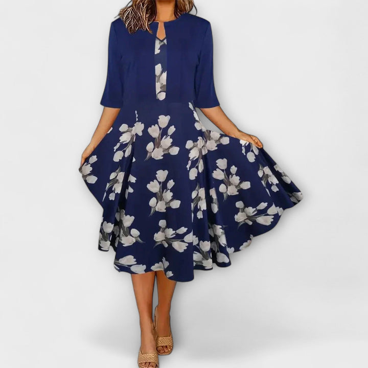 Damskie midi sukienki z blazerem