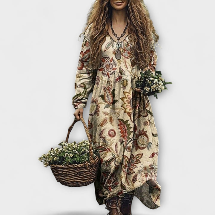 Juri - Sukienka z długim rękawem