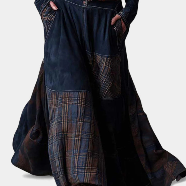 Helena – Vintage maxi sukienka