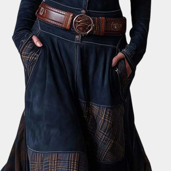 Helena – Vintage maxi sukienka