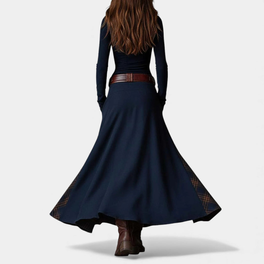 Helena – Vintage maxi sukienka