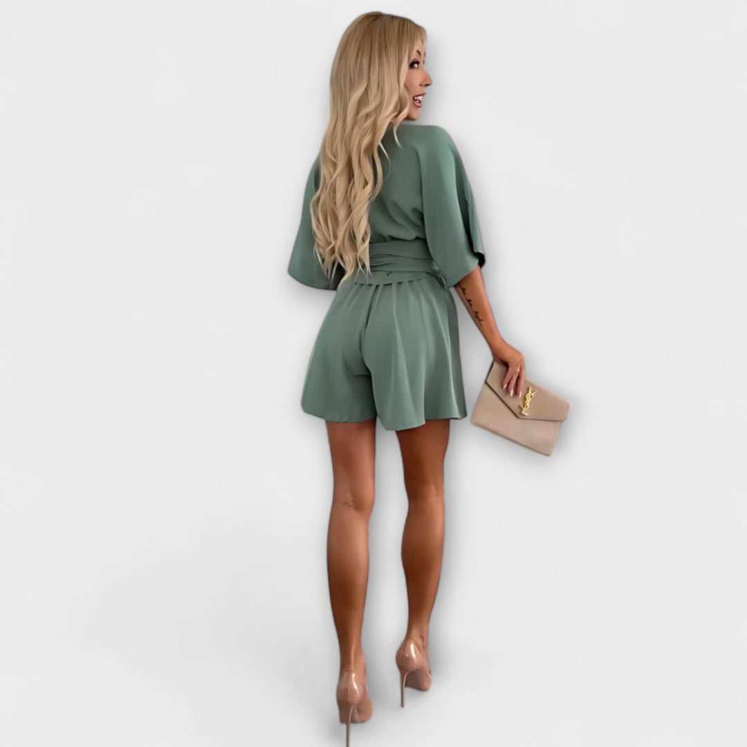 Mathilda - Stylowy dopasowany kombinezon