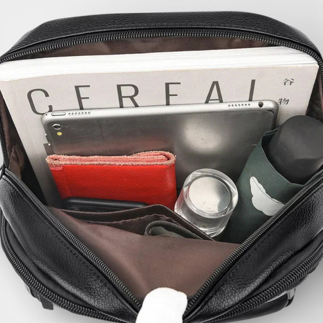 Katarzyna– Skórzany plecak damski