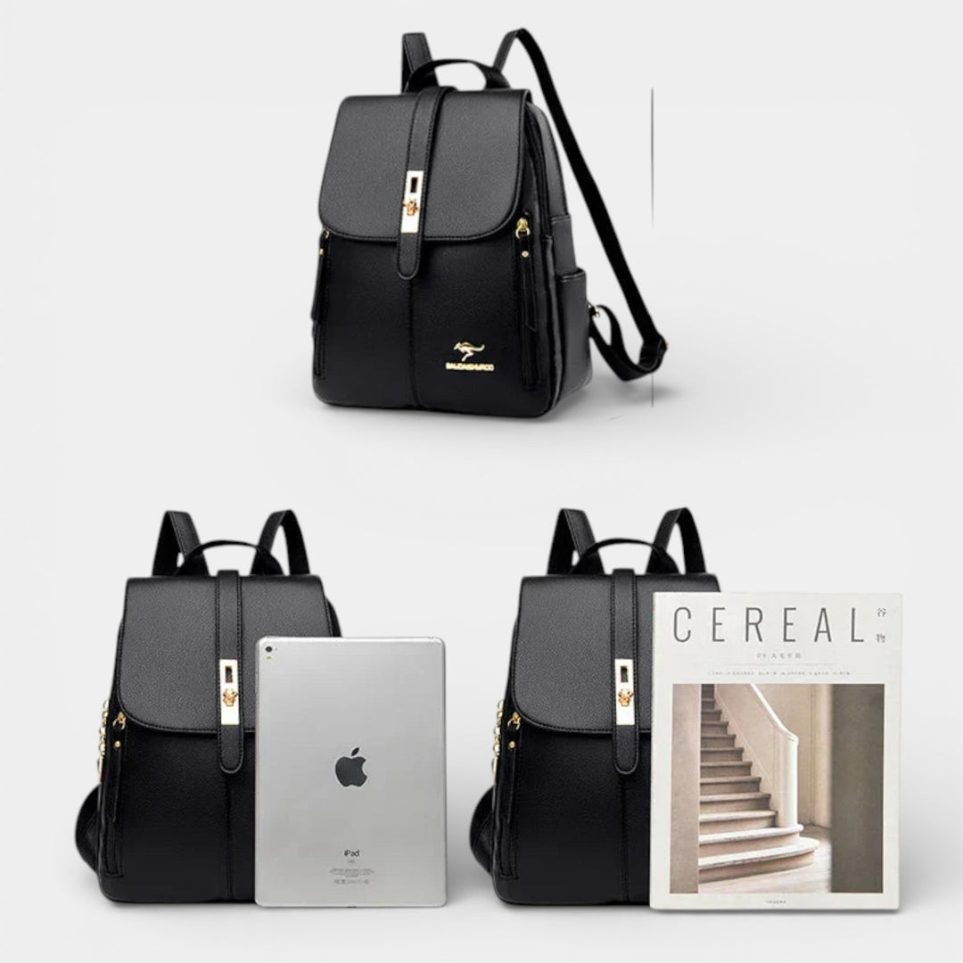 Katarzyna– Skórzany plecak damski