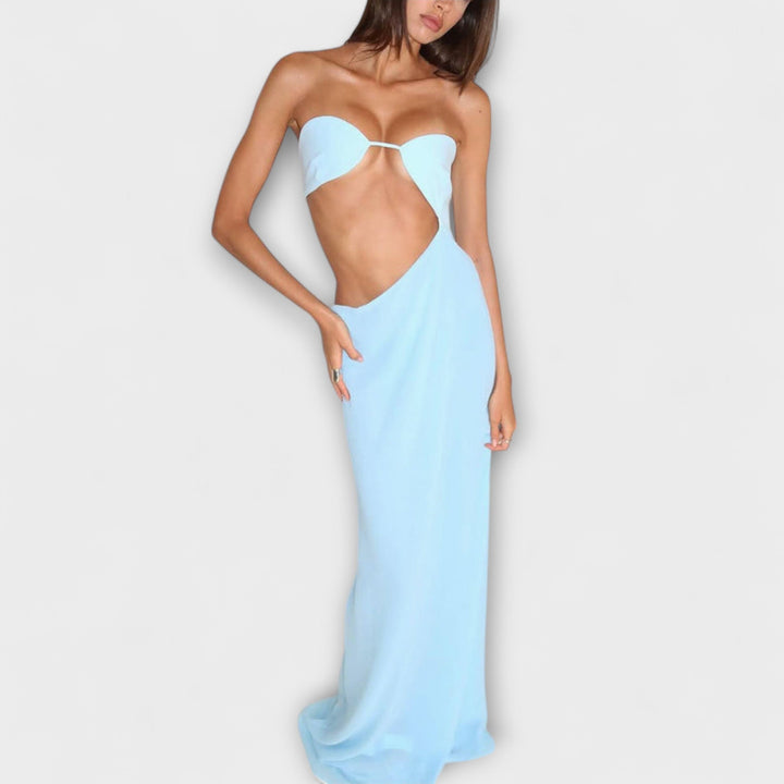 Isabella - Zmysłowa sukienka wieczorowa bez pleców