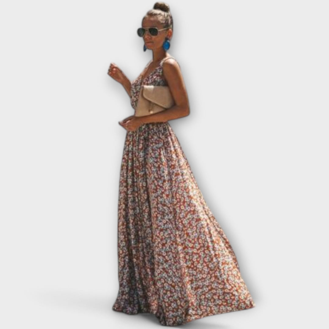 Serephina - Boho Maxi Sukienka