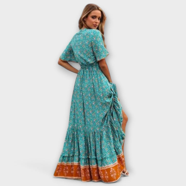 Sirva - Boho Maxi Sukienka
