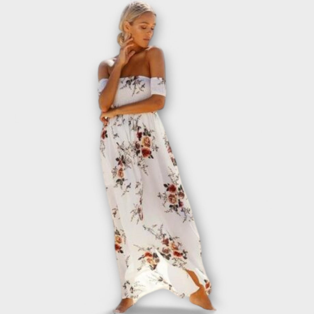 Verena - Boho Midi Sukienka