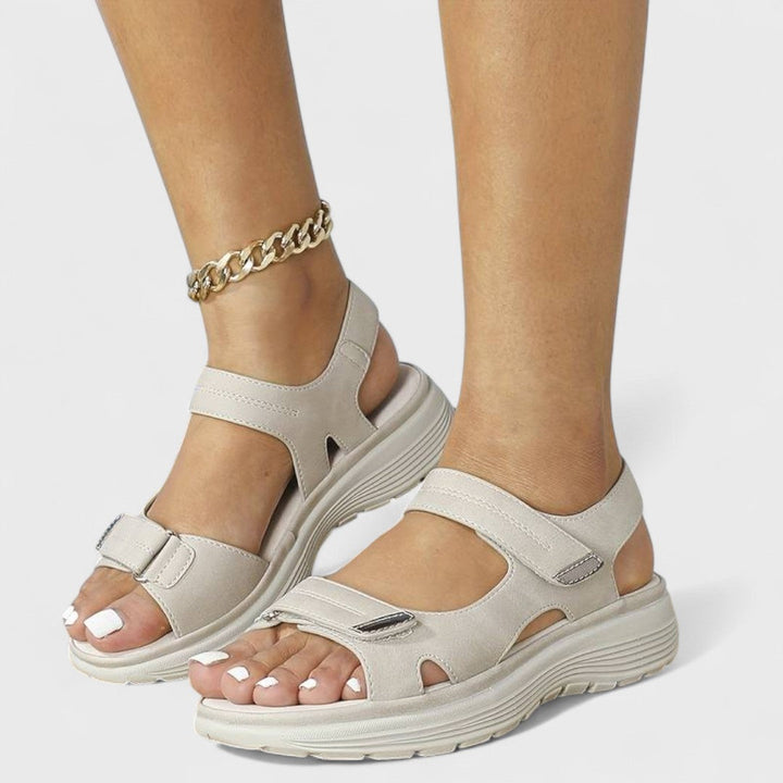 Ctirada - Skórzane Sandały Ortopedyczne