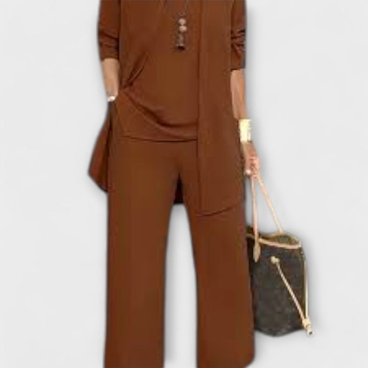 Lora - Luźny trzyczęściowy zestaw