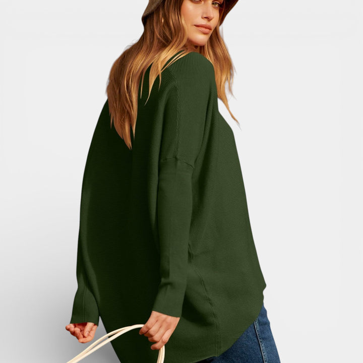 Ewa – Nieregularny sweter Dolman