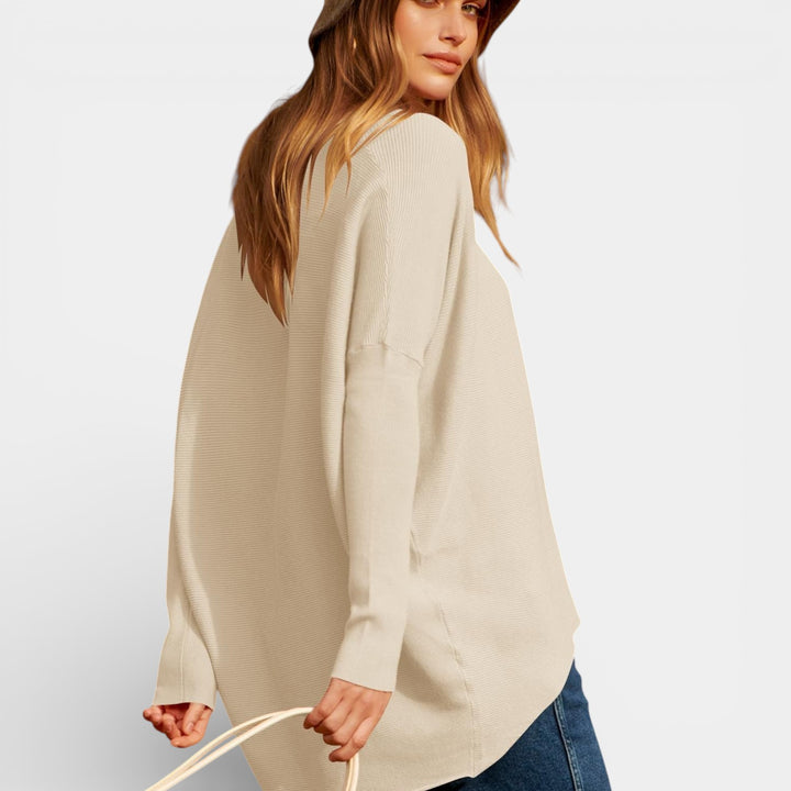 Ewa – Nieregularny sweter Dolman