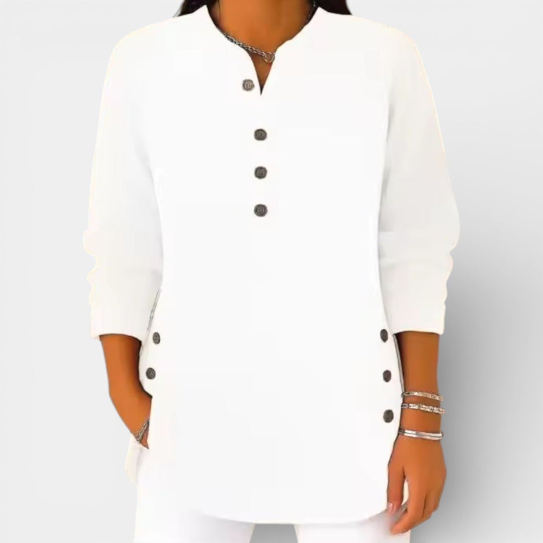 Natalia – Bluzka z guzikami