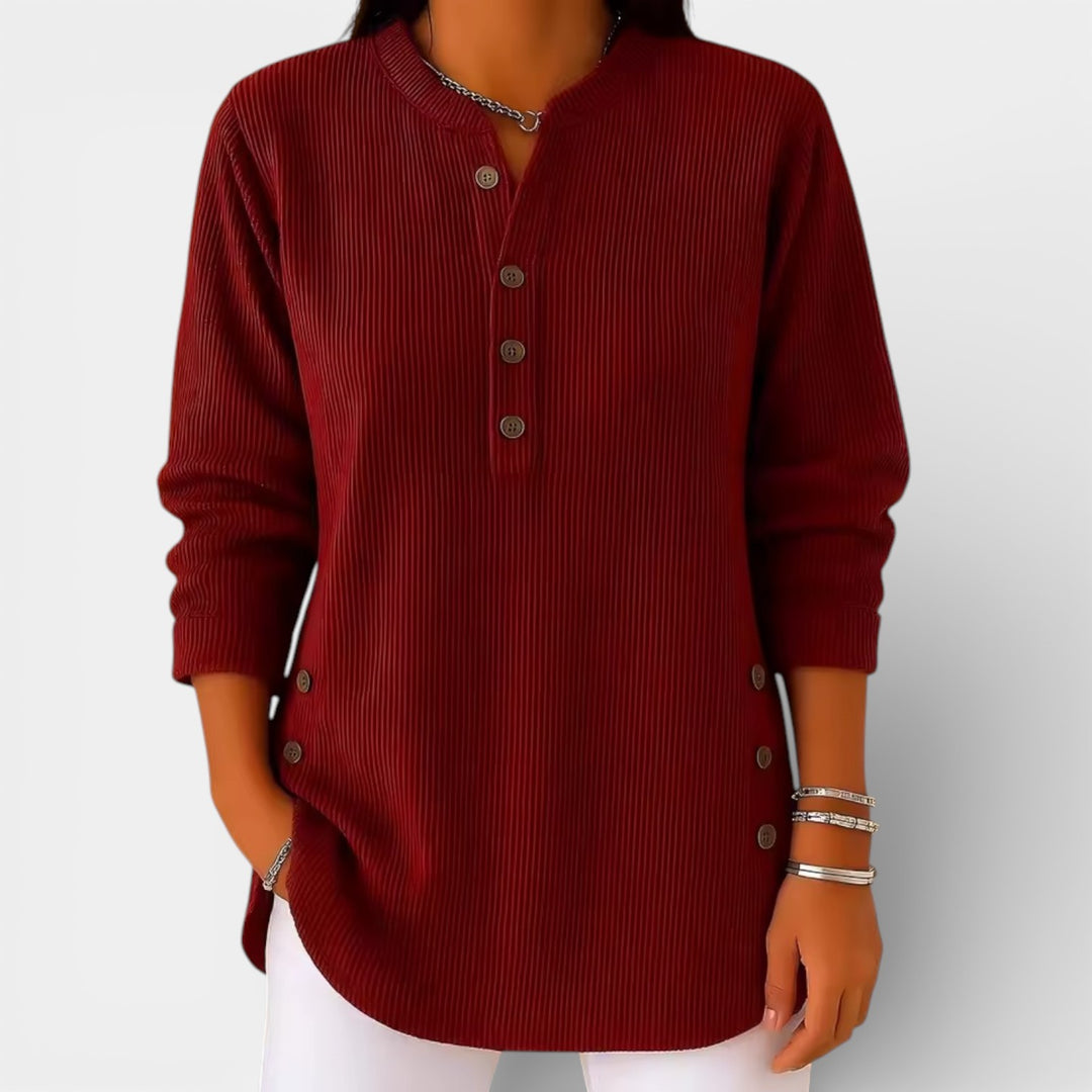 Natalia – Bluzka z guzikami