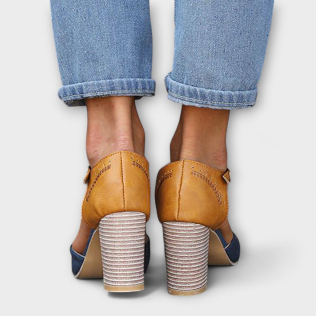 Aurora - Stylowe ortopedyczne wysokie obcasy