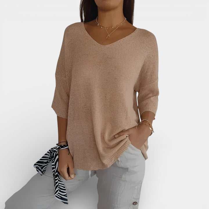 Danuta – Luźny sweter damski na co dzień