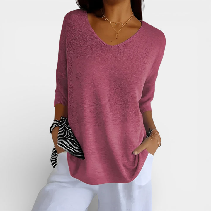 Danuta – Luźny sweter damski na co dzień