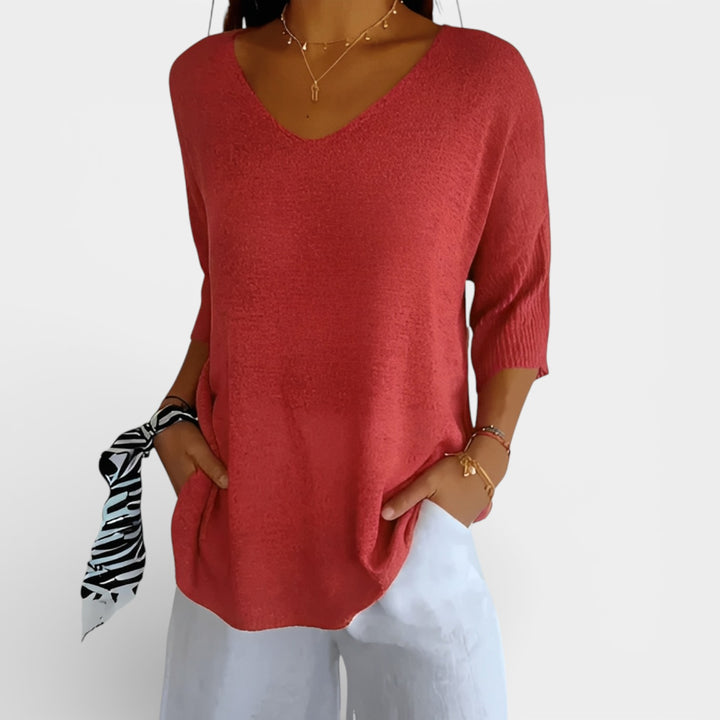 Danuta – Luźny sweter damski na co dzień