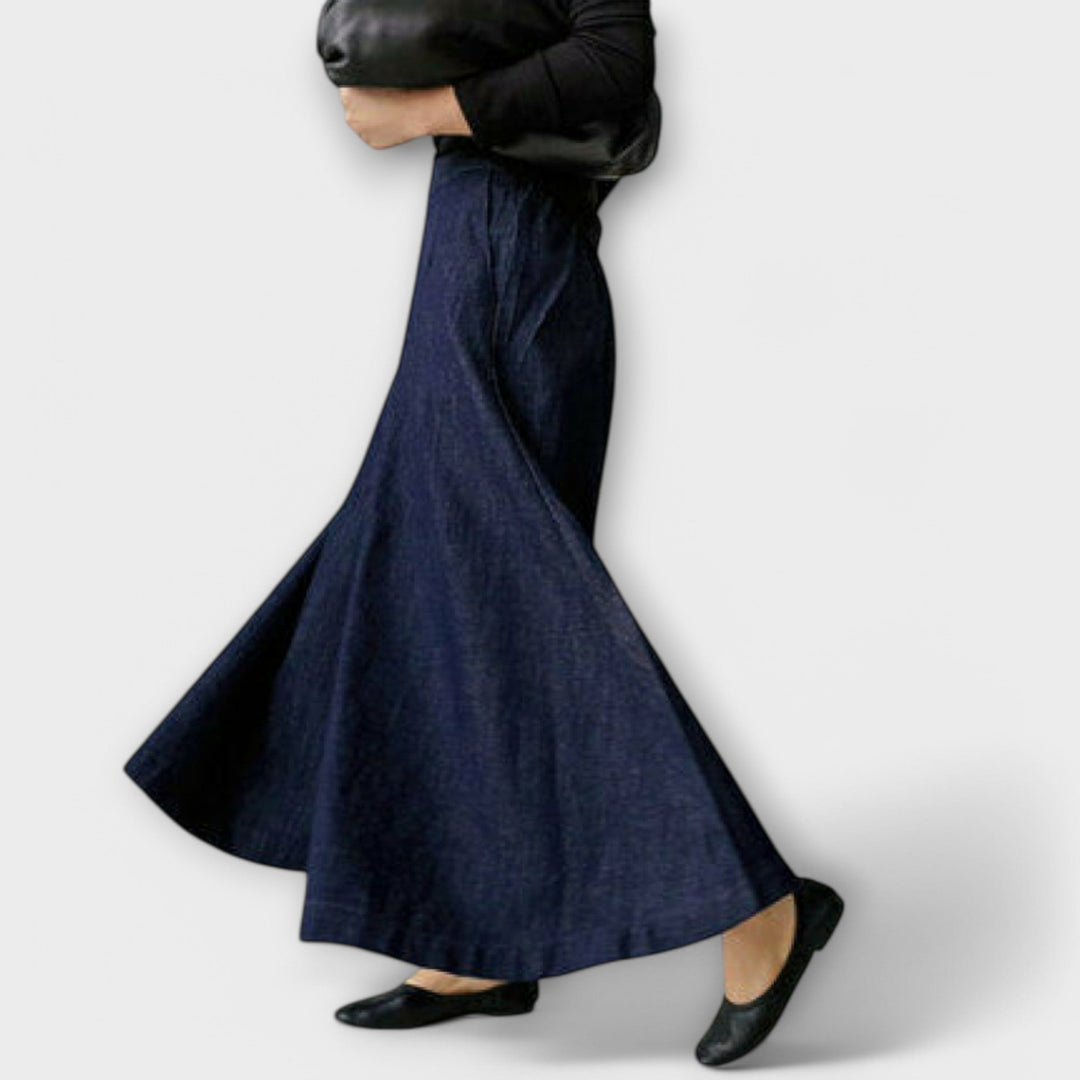 Antonia – Spodnie damskie z szerokimi nogawkami