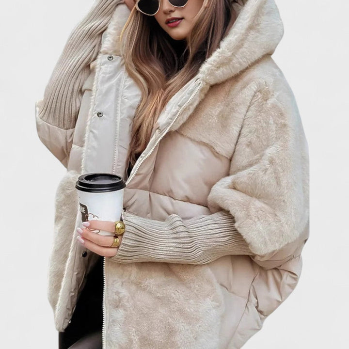 Marcelina - Elegancka i Miękka Kurtka Puchowa